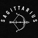 Junior's Lost Gods Zodiac Sagittarius Line Symbol Sweatshirt