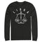 Men's Lost Gods Zodiac Libra Line Symbol Long Sleeve Shirt