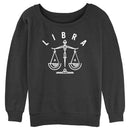 Junior's Lost Gods Zodiac Libra Line Symbol Sweatshirt