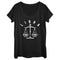 Women's Lost Gods Zodiac Libra Line Symbol T-Shirt