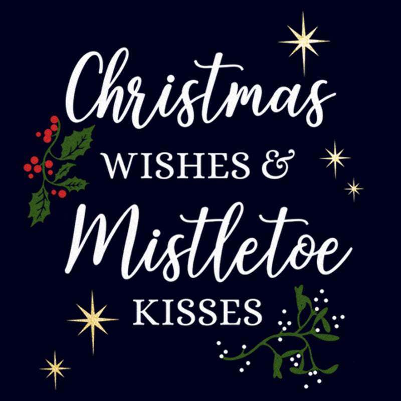 Men's Lost Gods Christmas Wishes and Mistletoe Kisses T-Shirt