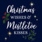 Boy's Lost Gods Christmas Wishes and Mistletoe Kisses T-Shirt