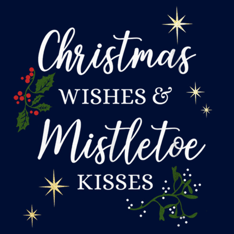 Boy's Lost Gods Christmas Wishes and Mistletoe Kisses T-Shirt