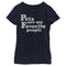 Girl's Lost Gods Pets Are My Favorite People T-Shirt