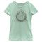 Girl's Lost Gods Astrology Moon Phases Wheel T-Shirt
