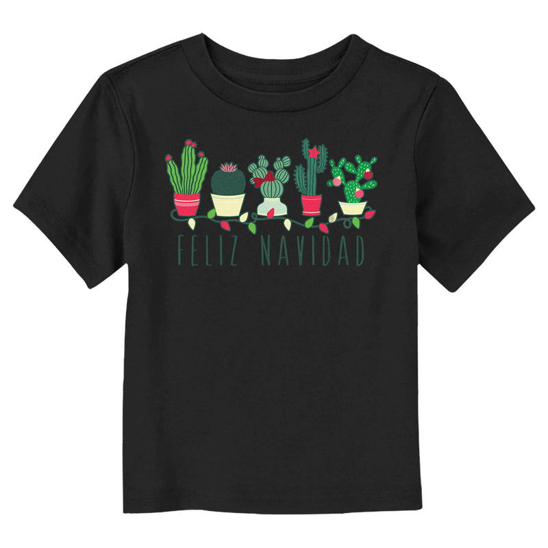 Toddler's Lost Gods Feliz Navidad Cacti T-Shirt