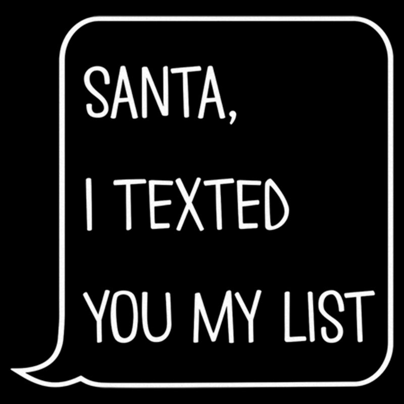 Toddler's Lost Gods Santa I Texted You My List T-Shirt