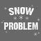 Junior's Lost Gods Snow Problem T-Shirt