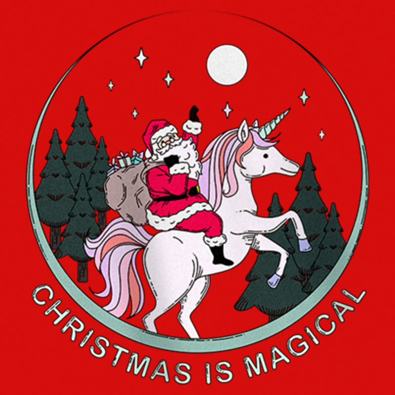 Girl's Lost Gods Christmas Is Magical T-Shirt