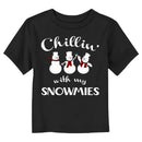 Toddler's Lost Gods Chillin’ Snowmies T-Shirt