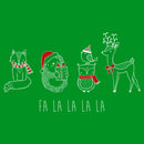 Boy's Lost Gods Fa La La Forest Animals T-Shirt