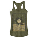 Junior's Lost Gods The Sun Tarot Card Racerback Tank Top