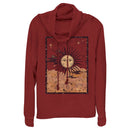 Junior's Lost Gods The Sun Tarot Card Cowl Neck Sweatshirt