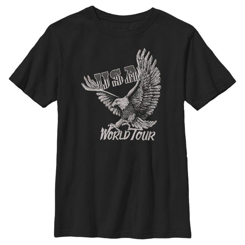 Boy's Lost Gods USA World Tour Eagle T-Shirt