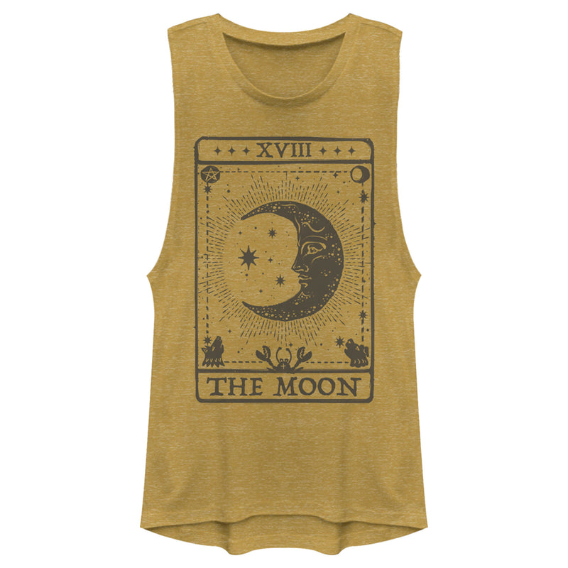 Junior's Lost Gods The Moon Tarot Card Festival Muscle Tee