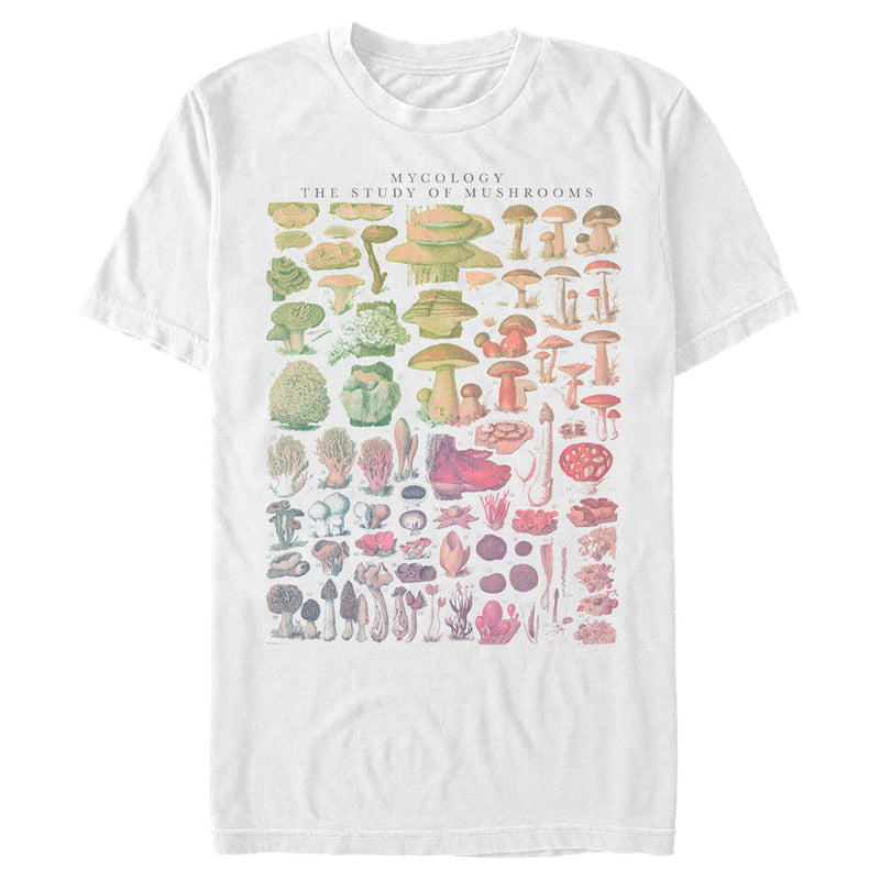 Men's Lost Gods Mycology the Study of Mushrooms T-Shirt