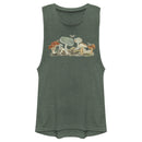 Junior's Lost Gods Retro Mushrooms Festival Muscle Tee