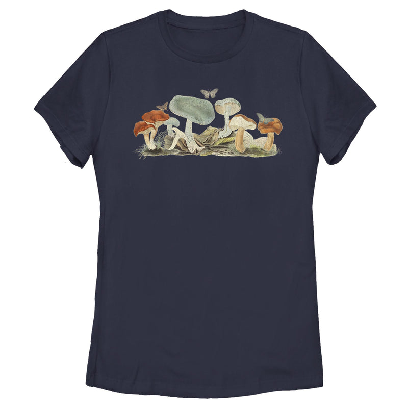 Women's Lost Gods Retro Mushrooms T-Shirt