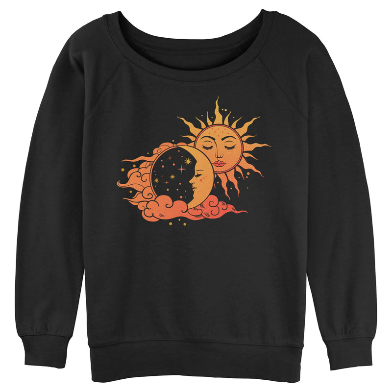 Junior's Lost Gods Sun Moon Love Sweatshirt