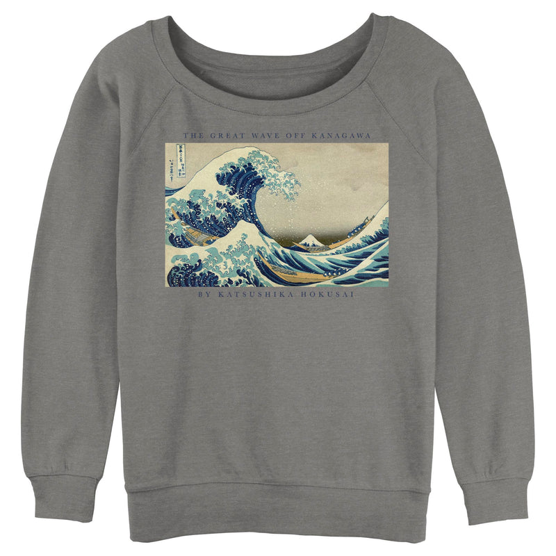 Junior's Lost Gods The Great Wave Off Kanagawa Sweatshirt