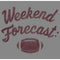 Junior's Lost Gods Lazy Weekend Forecast Cowl Neck Sweatshirt