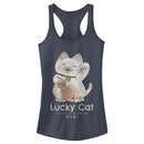 Junior's Lost Gods Lucky Cat on Your Side Racerback Tank Top