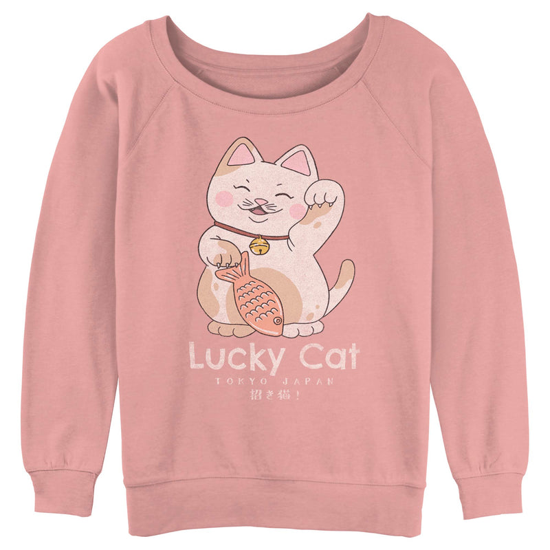 Junior's Lost Gods Lucky Cat Sweatshirt