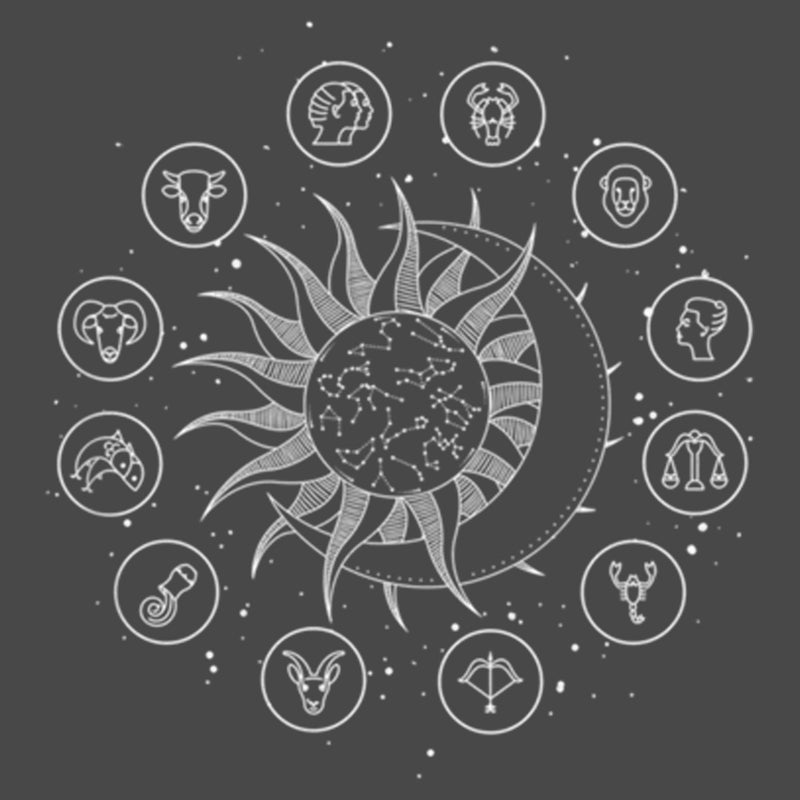 Women's Lost Gods Celestial Zodiac Symbols T-Shirt