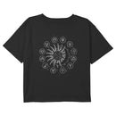 Girl's Lost Gods Celestial Zodiac Symbols T-Shirt