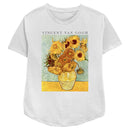 Women's Lost Gods Van Gogh Sunflowers Painting T-Shirt