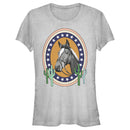 Junior's Lost Gods Horse Star Frame Portrait T-Shirt