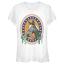 Junior's Lost Gods Horse Star Frame Portrait T-Shirt