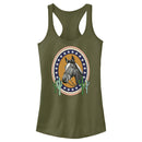 Junior's Lost Gods Horse Star Frame Portrait Racerback Tank Top