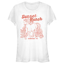 Junior's Lost Gods Distressed Sunset Ranch T-Shirt