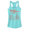 Junior's Lost Gods Distressed Sunset Ranch Racerback Tank Top