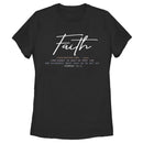 Women's Lost Gods Faith Definition T-Shirt