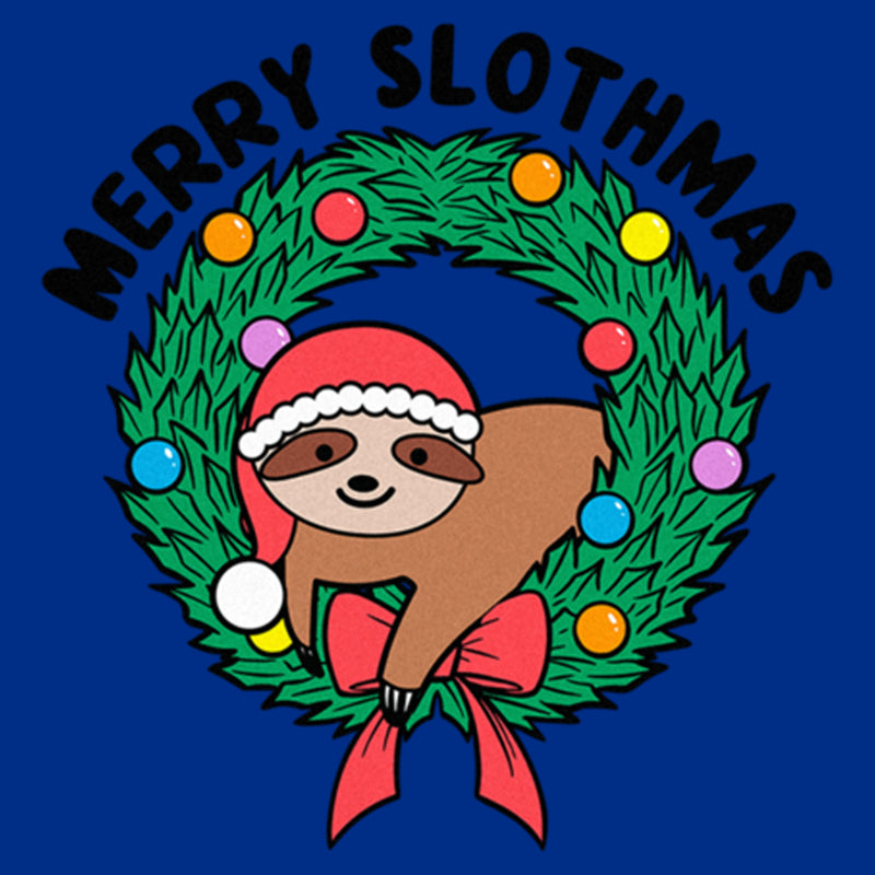 Junior's Lost Gods Merry Slothmas T-Shirt