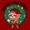 Women's Lost Gods Merry Slothmas T-Shirt