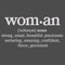 Women's Lost Gods Woman Definition T-Shirt