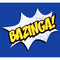 Men's The Big Bang Theory Bazinga Comic Strip Bubble T-Shirt