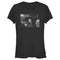 Junior's Beetlejuice Lydia Black and White Portrait T-Shirt