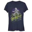 Junior's Beetlejuice Three Times Green Logo T-Shirt