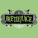 Girl's Beetlejuice Classic Green Logo T-Shirt