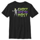 Boy's Beetlejuice Ghost with the Most Silhouette T-Shirt