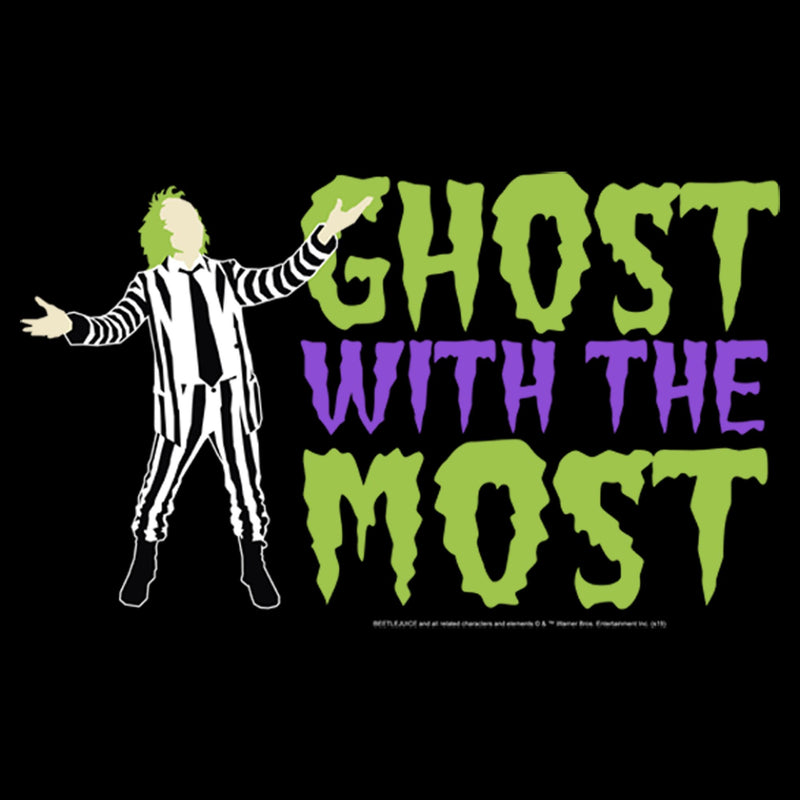 Boy's Beetlejuice Ghost with the Most Silhouette T-Shirt