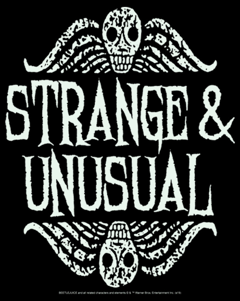 Men's Beetlejuice Strange and Unusual Quote T-Shirt