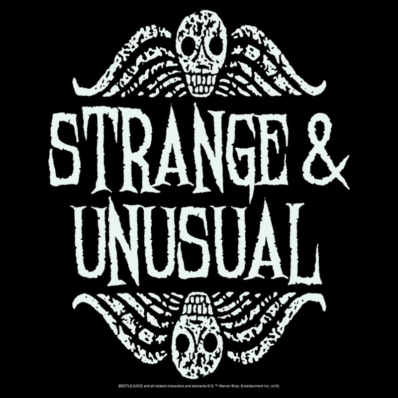 Junior's Beetlejuice Strange and Unusual Quote T-Shirt