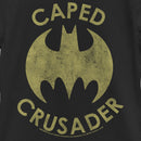 Girl's Batman Caped Crusader Distressed Logo T-Shirt