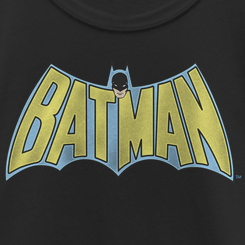 Girl's Batman Vintage Hero Logo T-Shirt