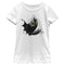 Girl's Batman Geometric Caped Crusader T-Shirt